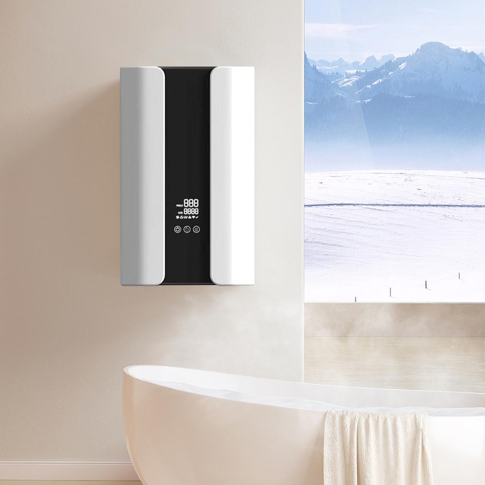 Tường gắn trên tường 300 CADR Air Fresh Device Thiết bị máy lọc không khí y tế YY-B-300